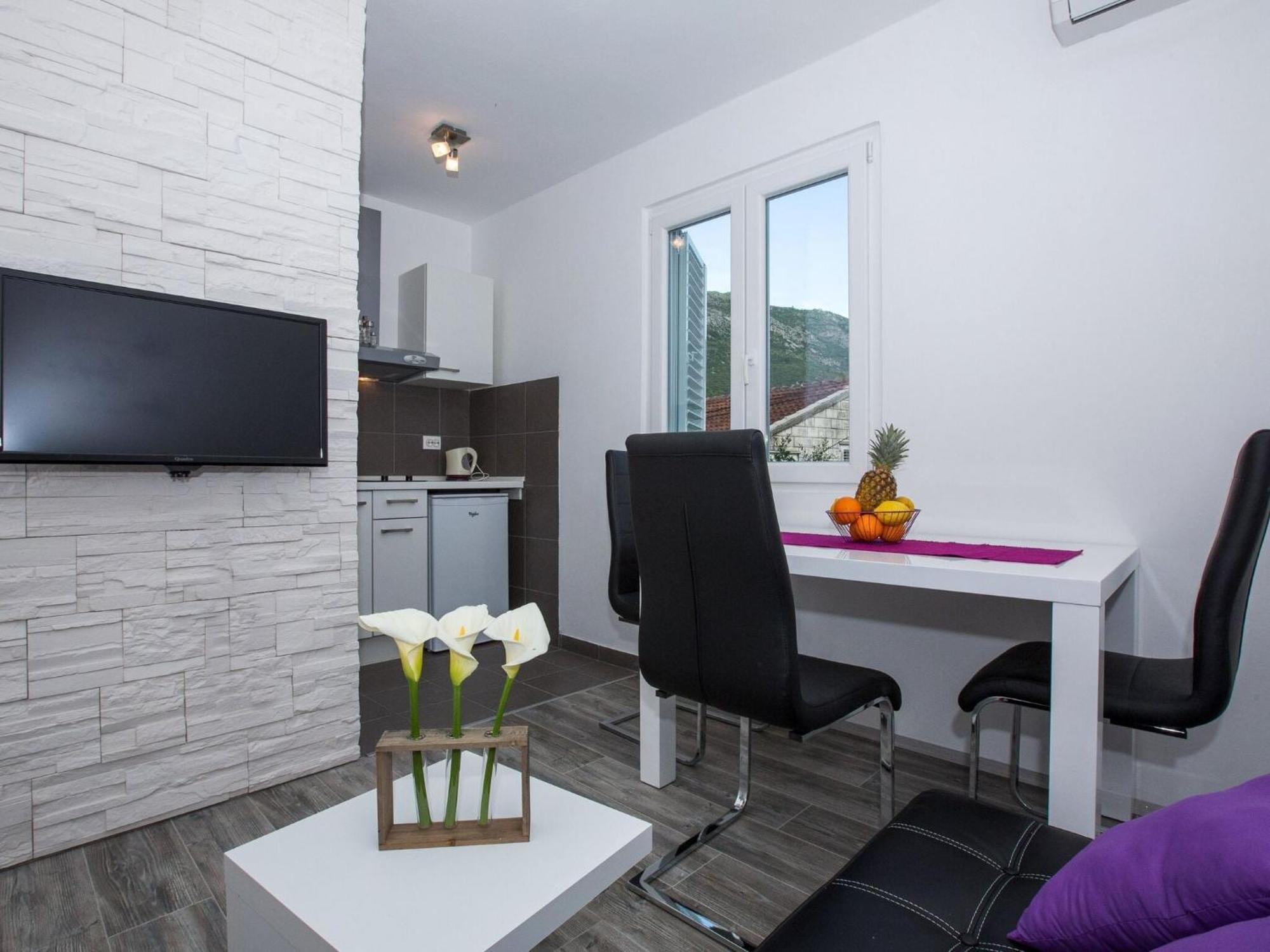 Villa Roza - One-Bedroom Apartment With Balcony 3 Adults Mokošica Eksteriør billede